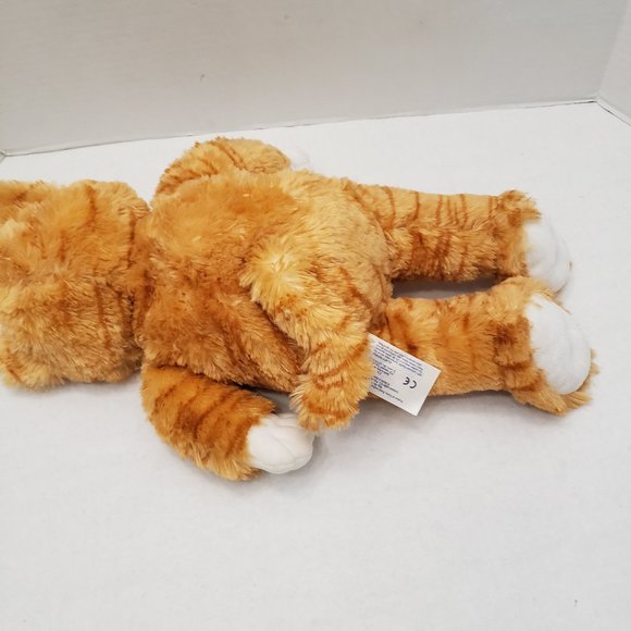 Build A Bear Orange Tabby Cat Kitty Plush Animal - Picture 3 of 9
